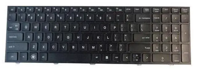 Main image of Keyboard with Black Frame for HP ProBook 4540S 4545S Laptops