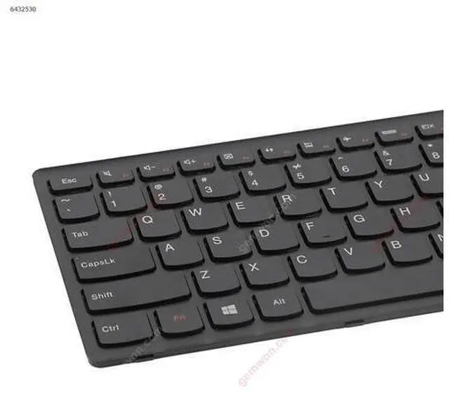 Alt view image 2 of 5 - US Keyboard for Lenovo G500S S500 Flex 15 BLACK FRAME BLACK For