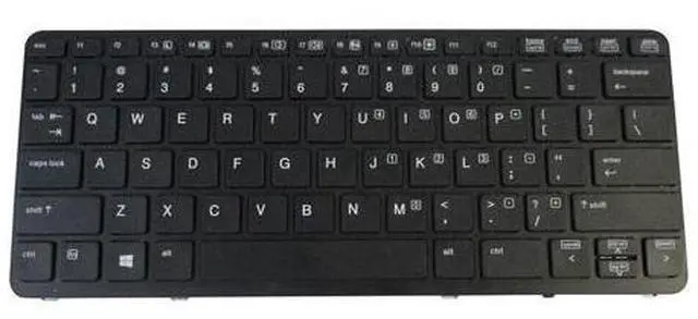 Main image of Keyboard for HP Elitebook 725 G1 725 G2 Laptops - Non-Backlit - No Pointer