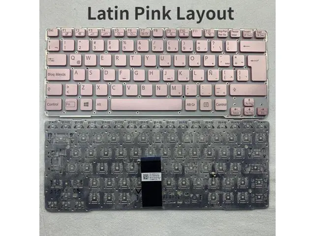 Alt view image 2 of 5 - Keyboard For Sony VAIO SVE 14 SVE14 SVS14 SVE14A SVE14A18ECH E14A18ECS E14A17ECP