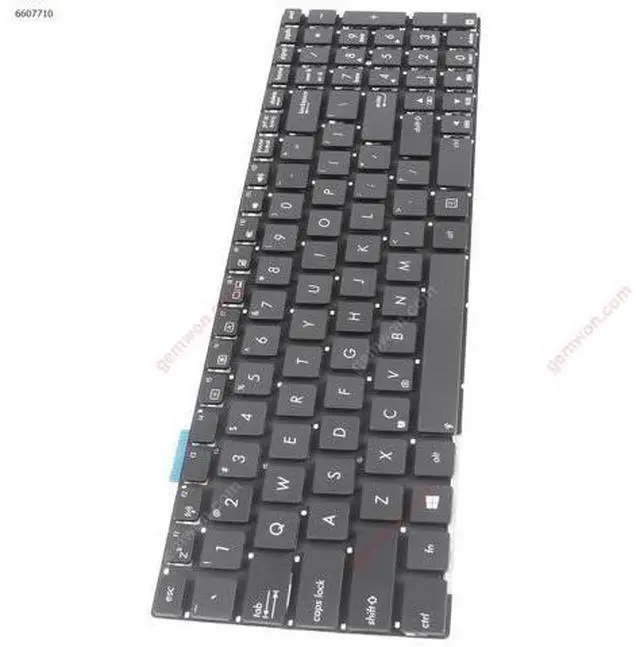 Alt view image 2 of 5 - US Keyboard for ASUS N56 N56V U500VZ N76 N76VM N76VJ BLACK With foil no FRAME