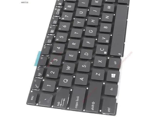 Alt view image 3 of 5 - US Keyboard for ASUS N56 N56V U500VZ N76 N76VM N76VJ BLACK With foil no FRAME