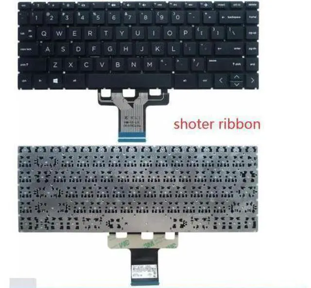 Main image of US Black Keyboard for HP 14-CF 14-CF0006DX 14-CF0008CA 14-CF0010CA 14-CF0010CA