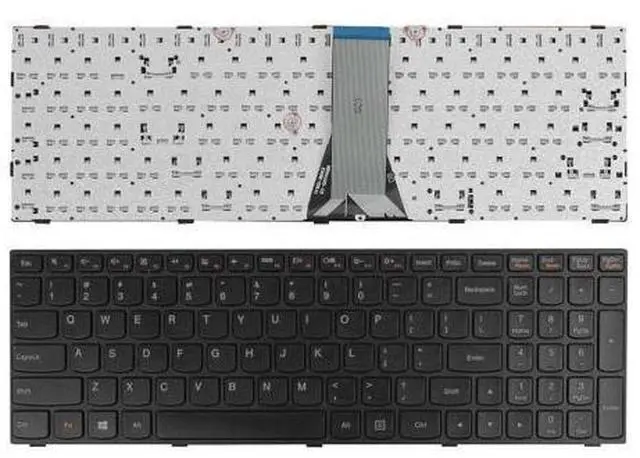 Main image of Keyboard for LENOVO G50-70 BLACK FRAME US BLACK(OEM)
