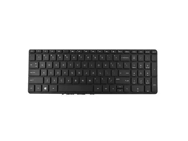Alt view image 2 of 5 - Keyboard for HP Pavilion 15-P 17-F BLACK US