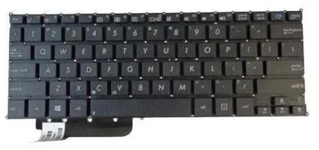 Main image of replacement keyboard for Asus EeeBook E202SA Black US