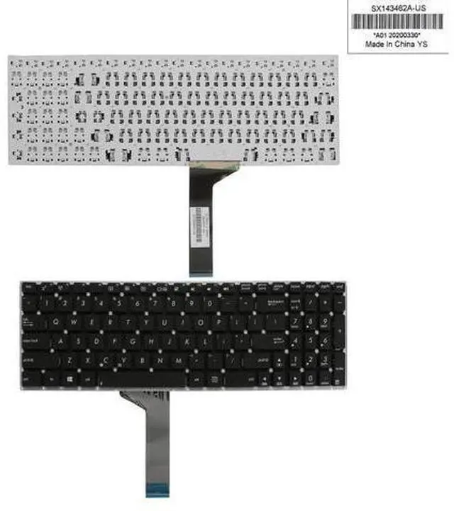Main image of Keyboard for ASUS K555 X555 BLACK(Without FRAME) US