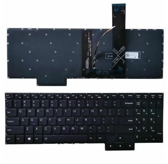 Main image of replacement keyboard for Lenovo Legion 5-15ARH05H 5-15IMH05 5-15IMH05H US White color Backlit