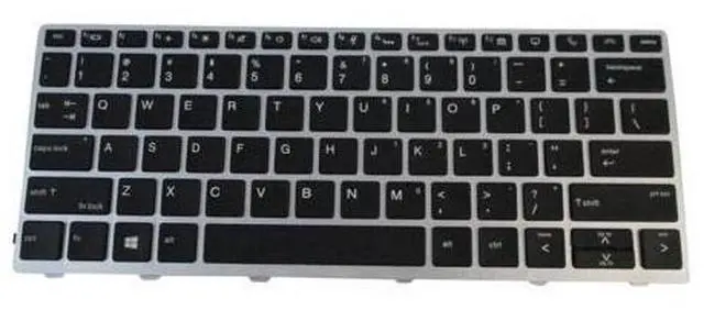 Main image of Backlit Keyboard for HP EliteBook 830 G5 830 G6 836 G5 Laptops - No Pointer