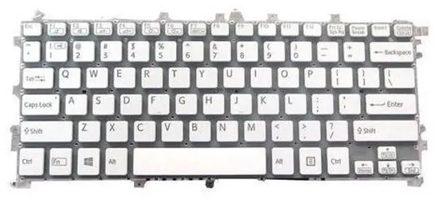 Main image of Laptop Keyboard For VAIO S11 VJS112 English US White color With Backlit