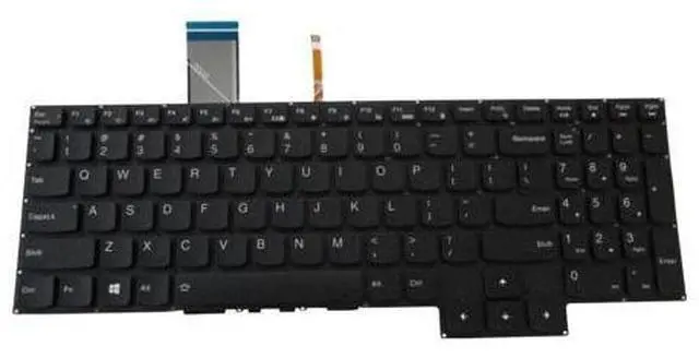 Main image of replacement keyboard for Lenovo Legion 5-15ARH05H 5-15IMH05 5-15IMH05H Backlit with White color Keys