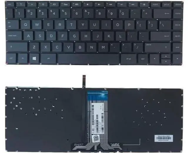 Main image of US backlit keyboard for HP PAVILION 14-AL 14-AL061NR 14-AL062NR 14-AL009TX