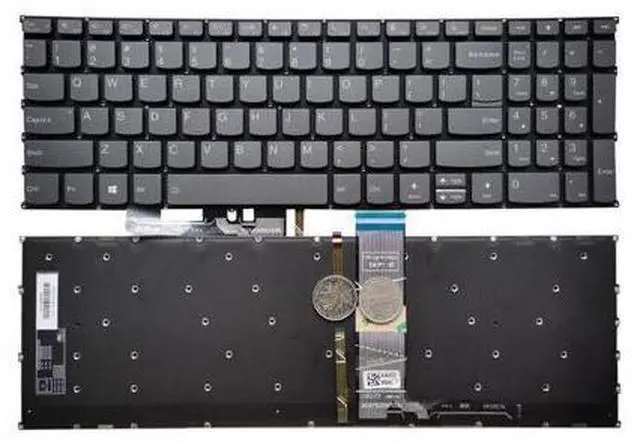 Main image of replacement keyboard for Lenovo V15 G2-ALC V15 G2-ITL US with Backlit English Black