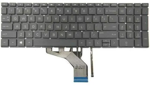 Main image of US Black Backlit Keyboard for HP Envy X360 15M-DR1011DX 15M-DR1012DX 15-DR1003CA
