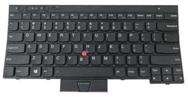 Main image of replacement keyboard for Lenovo ThinkPad T530 T530i W530 Non-Backlit with Pointer