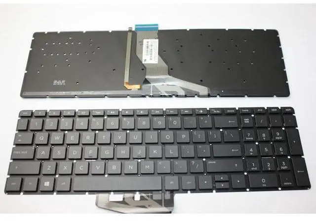 Main image of US Black Backlit Keyboard for HP 15-EF 15-EF0005CA 15-EF0006CA 15-EF0008CA
