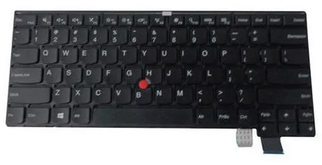 Main image of replacement keyboard for Lenovo ThinkPad T470S Non-Backlit with Pointer 01EN600 01EN641