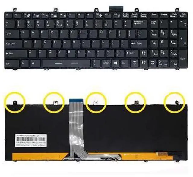 Main image of Keyboard for MSI GE60 2PL-403X 2PC-865X CX70 CX61 GP60 GE7US Backlight