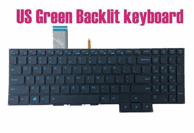 Main image of replacement keyboard for Lenovo IDEapad Gaming 3-15ARH05 3-15IMH05 US Backlit Blue