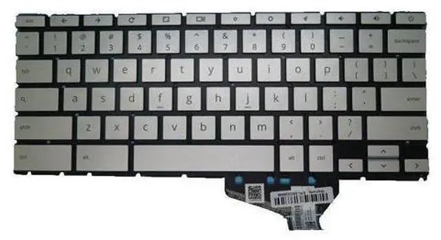 Main image of Laptop US Keyboard For HP HPM19M63USJ920 0GD AE0GDU01110 Silver Without Frame