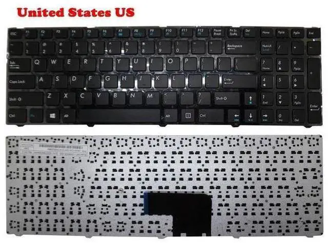 Main image of Laptop Keyboard For Pegatron C15 MP-13A83US-5281 0KN0-2US12 United States US