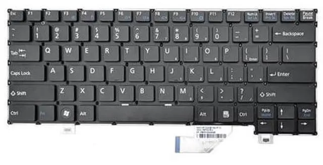 Main image of English US Keyboard For Fujitsu SH572 SH771 SH772 T732 T734 T902 CP617920-01