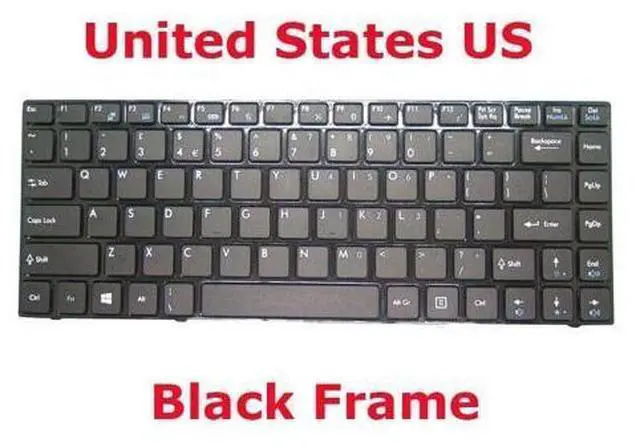Main image of Laptop Keyboard For MSI CR420 CR460 V111822CK1 S1N-2EUS251-SA0 English US