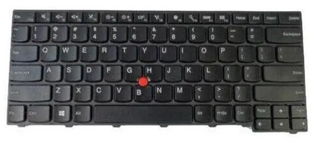Main image of replacement keyboard for Lenovo ThinkPad T431s T440 T440p T440s Non-Backlit with Red Pointer