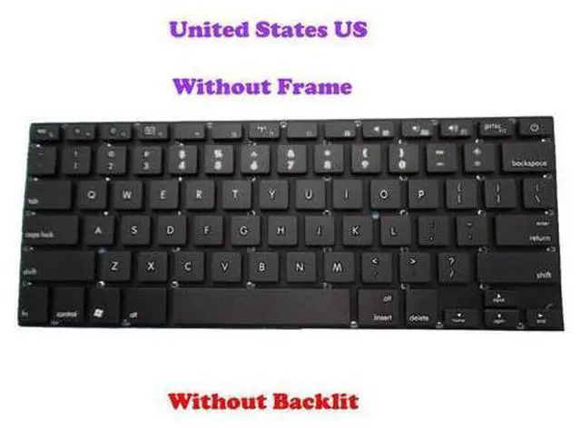 Main image of NO Backlit US Keyboard For Tongfang U33 D0K-V6309B English Compatible C16S C16B