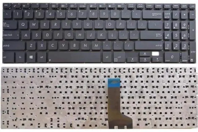 Main image of US Black Keyboard for ASUS ASUSPRO PU551 PU551J PU551JH PU551L PU551LA