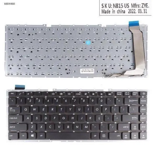 Main image of US Keyboard for Asus X441 X441SA X441SC X441UA BLACK (Without FRAME)