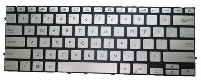 Main image of Laptop Keyboard For ASUS BX431 BX431FN BX431FA BX431FL BX431FAC US sliver