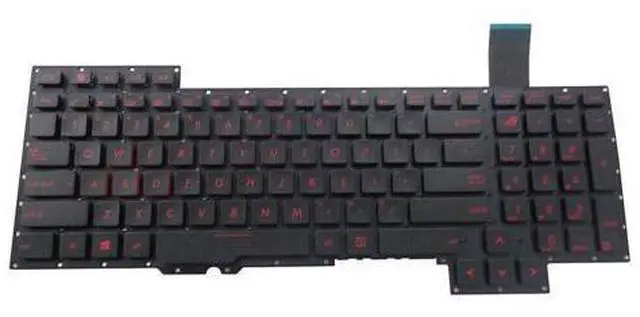 Main image of replacement keyboard for Asus G751JL G751JM G751JM G751JT G751JY 0KNB0-E601US00