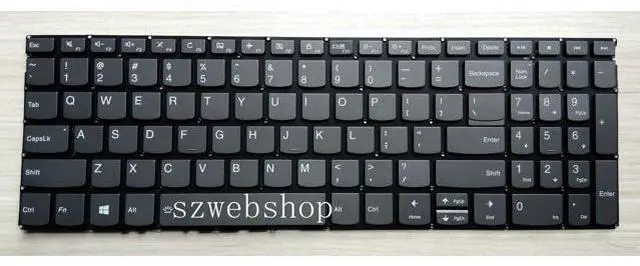 Main image of replacement keyboard for Lenovo 330S-15ARR 330S-15AST 330S-15IKB 330S-15ISK US backlit