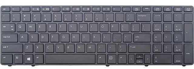 Main image of US Keyboard for HP P/N: 701988-001 641181-001 MP-10G93US-886 9Z.N6GSF.M01