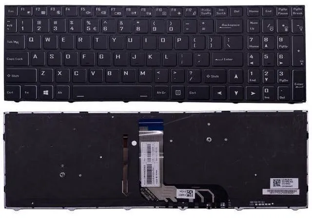 Main image of US RGB Keyboard for CLEVO NB5xTxx NH5x NH7x N96xTx N97xTxx PC5xxx PB7xx