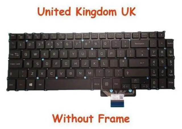 Main image of Keyboard For U560 UD560 15U530 SG-5900-2BA/SN5820 AEW73429807 United Kingdom