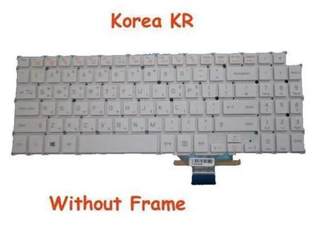 Main image of Keyboard For 15Z950 15ZD950 15ZD950-G 15U560 15UD560 15UD560-G KR Korea White color