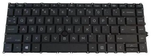 Main image of Non-Backlit Keyboard with Pointer for HP EliteBook 745 G7 745 G8 Laptops