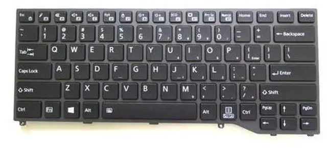 Main image of English US Keyboard For Fujitsu LifeBook U7410 U747 U748 U749 7U14A1 7U14A2
