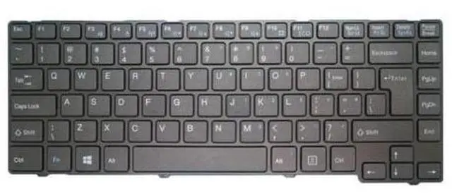 Main image of English US Keyboard For Fujitsu U536 U537 U554 U574 UH554 UH574 CP638595-01 Big