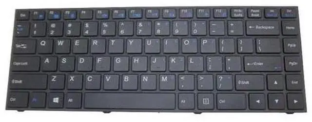 Main image of English Keyboard For CLEVO W330AU W331AU CVM14C23US-430 6-80-W3300-011-1 W330SU2
