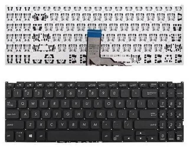 Main image of US Keyboard for Asus X509 BLACK Without FRAME