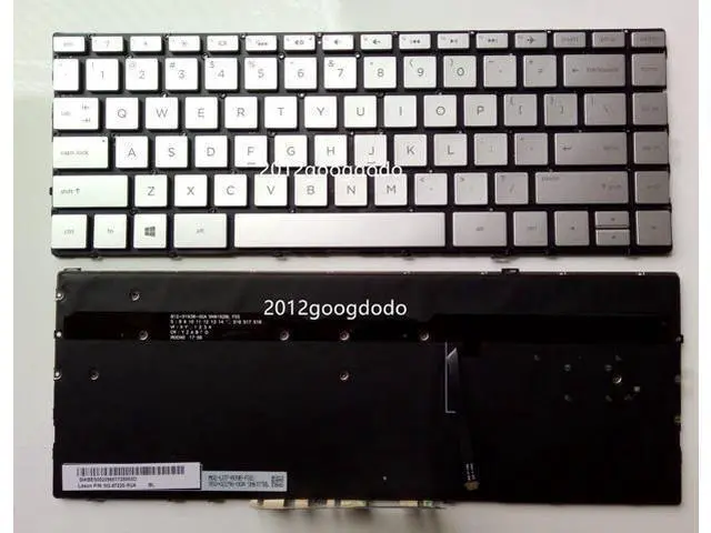 Main image of replacement keyboard for HP Spectre 13-ae000 13t-ae000 13-ae011dx 13-ae012dx US backlit