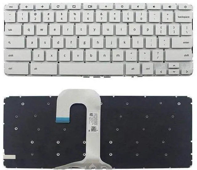 Main image of US White color Keyboard for HP Chromebook 14-ca 14-CA020NR 14-CA021NR 14-CA023NR