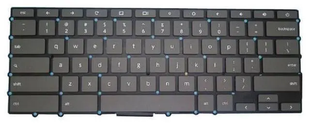 Main image of Keyboard For Lenovo Chromebook S340-14 S330 English US SN20R49156 LCM18B73US-686