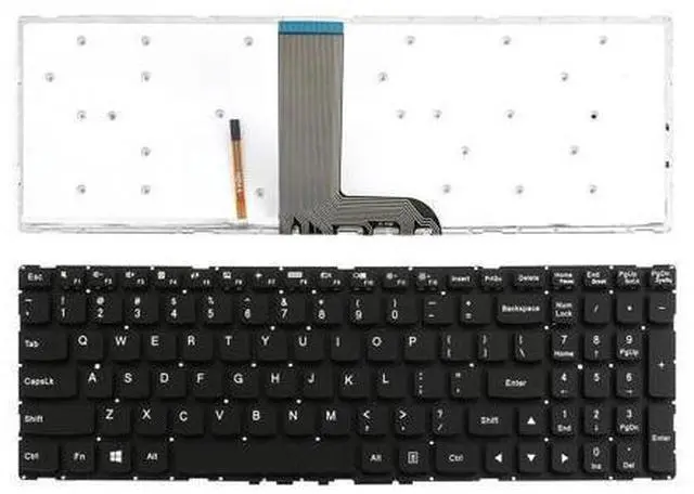 Main image of Keyboard for Lenovo YOGA 500-15IBD 500-15IHW BLACK(Backlit Without FRAME US