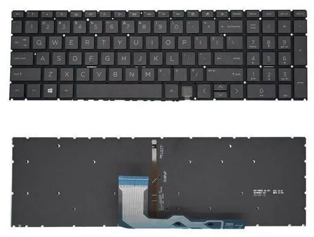 Main image of replacement keyboard for HP ENVY 17-cg 17-cg0000 17m-cg0000 17-cg0019dx US Backlit black