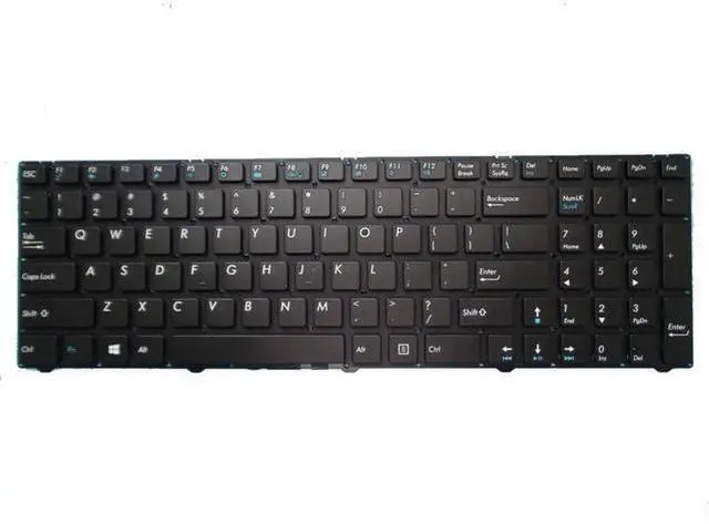 Main image of Laptop US Keyboard For Pegatron D15 MP-13A83US-5285 0KN0-1B1US12 Without frame