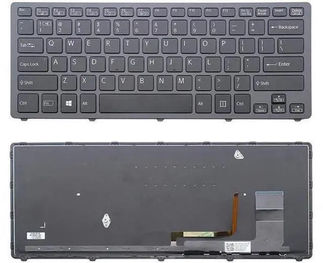 Main image of US Backlit Keyboard for Sony SVF14N SVF14NA1UL SVF14N190X SVF14N23CXB SVF14N23CX